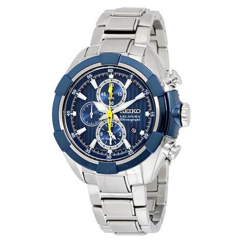 seiko velatura chronograph watch.